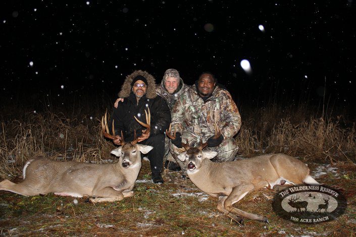 Guided Whitetail Deer Hunting Double Down